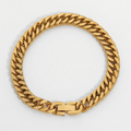 Chain Bracelet 18K Real Gold Plated Waterproof Non Tarnish