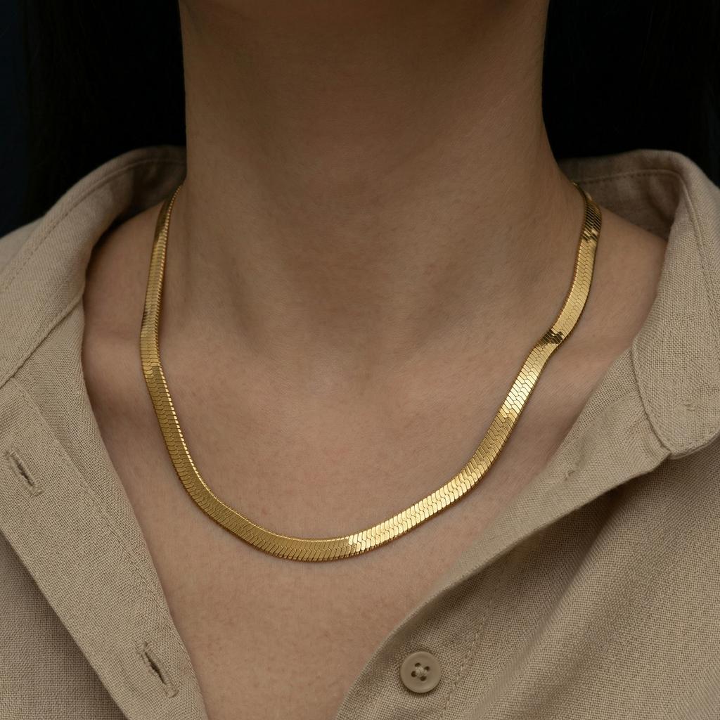 Blade Chain 18K Gold Plated