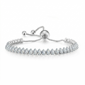 Tennis Bracelet White Horse Eye Stone